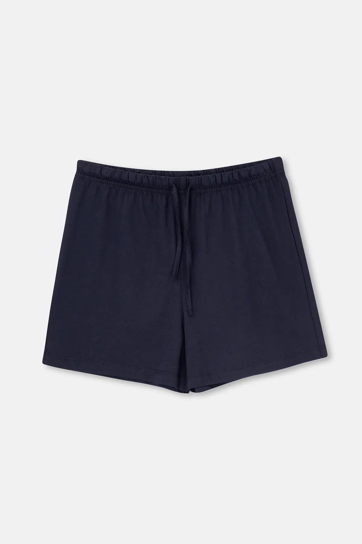 Ekru Baskı Detaylı Kısa Kollu Tişört Şort Pijama Takımı