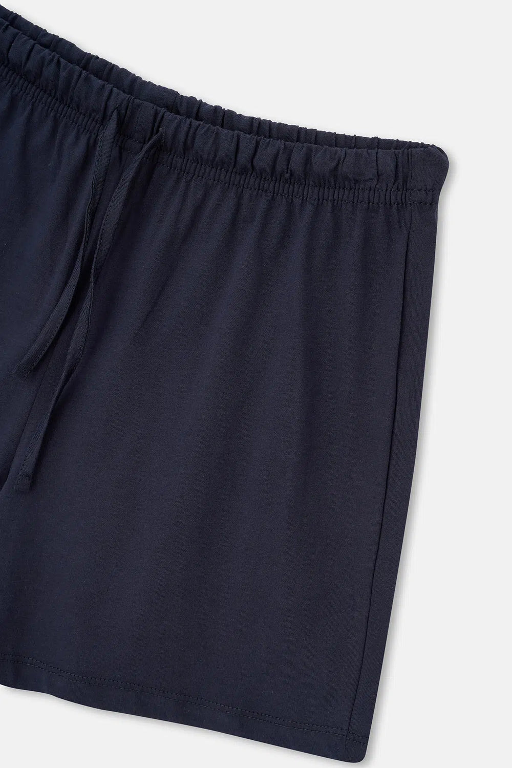 Ekru Baskı Detaylı Kısa Kollu Tişört Şort Pijama Takımı