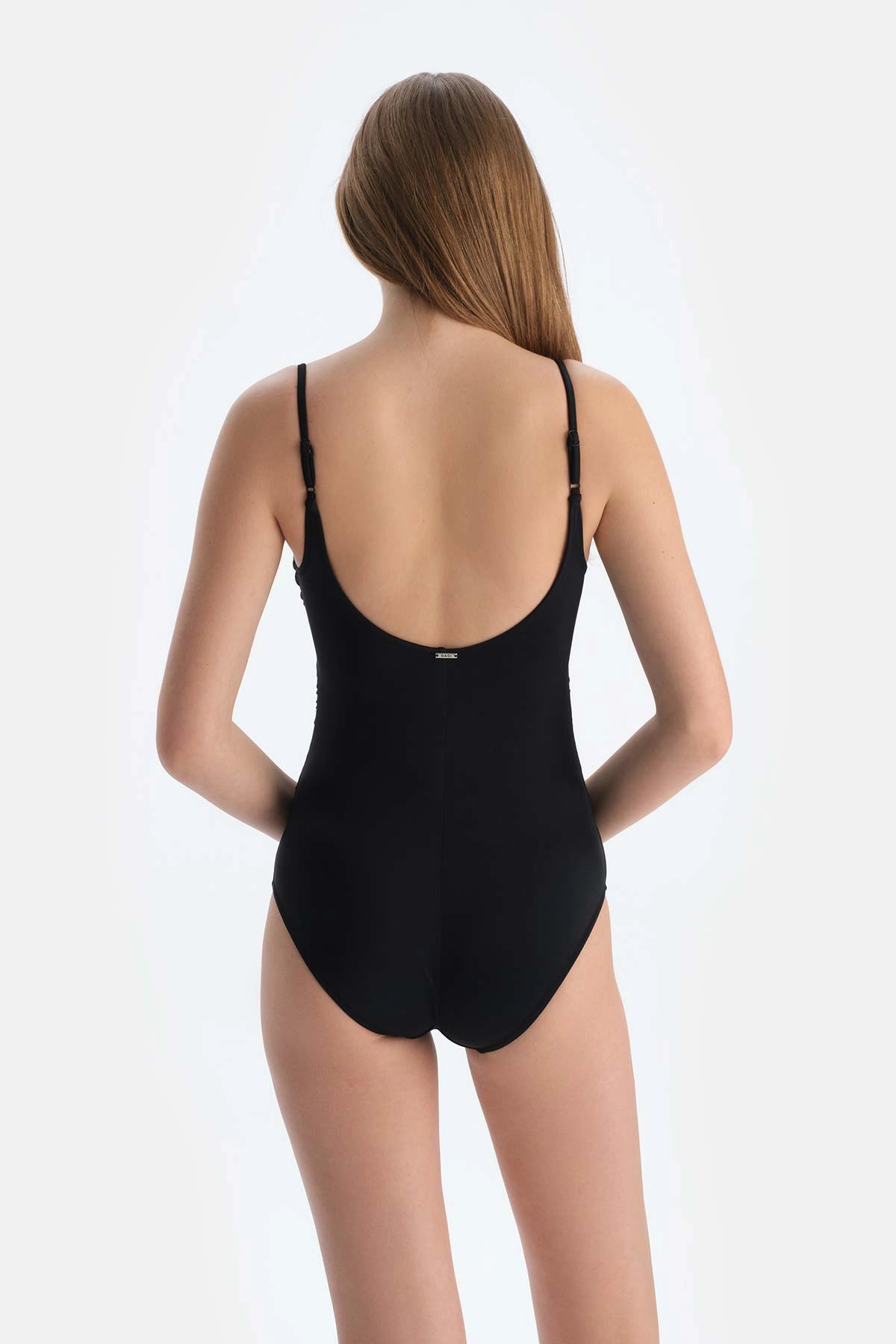 Siyah Korseli Toparlayıcı Mayo