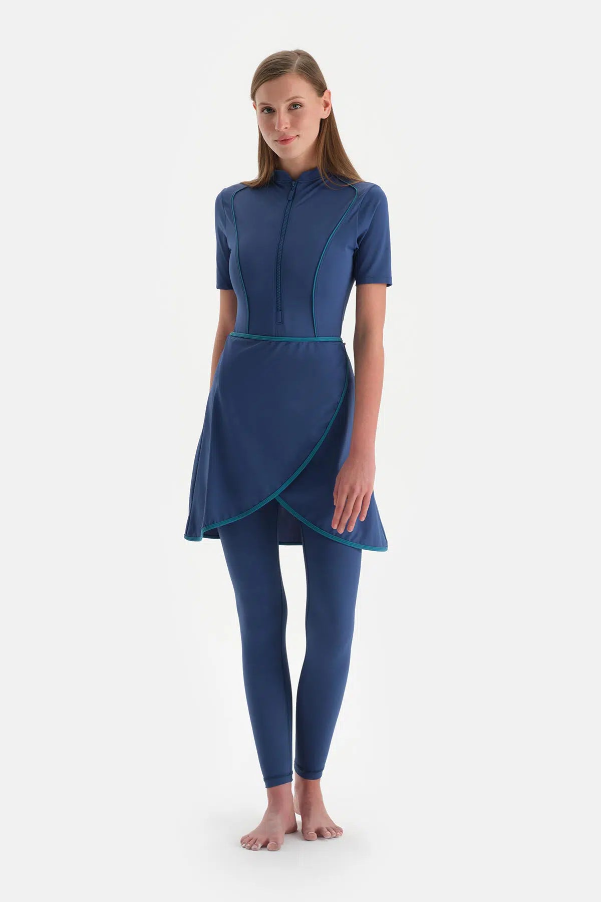 Indigo Fermuarlı Kk. 3 Parçalı Set