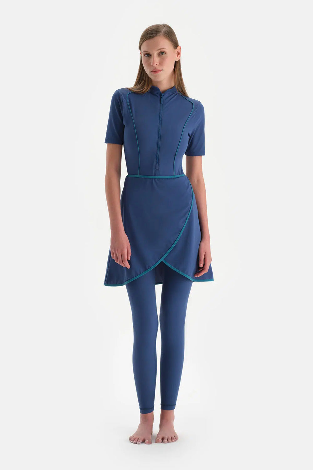 Indigo Fermuarlı Kk. 3 Parçalı Set