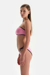 Siyah-Pembe Düşük Bel Alt