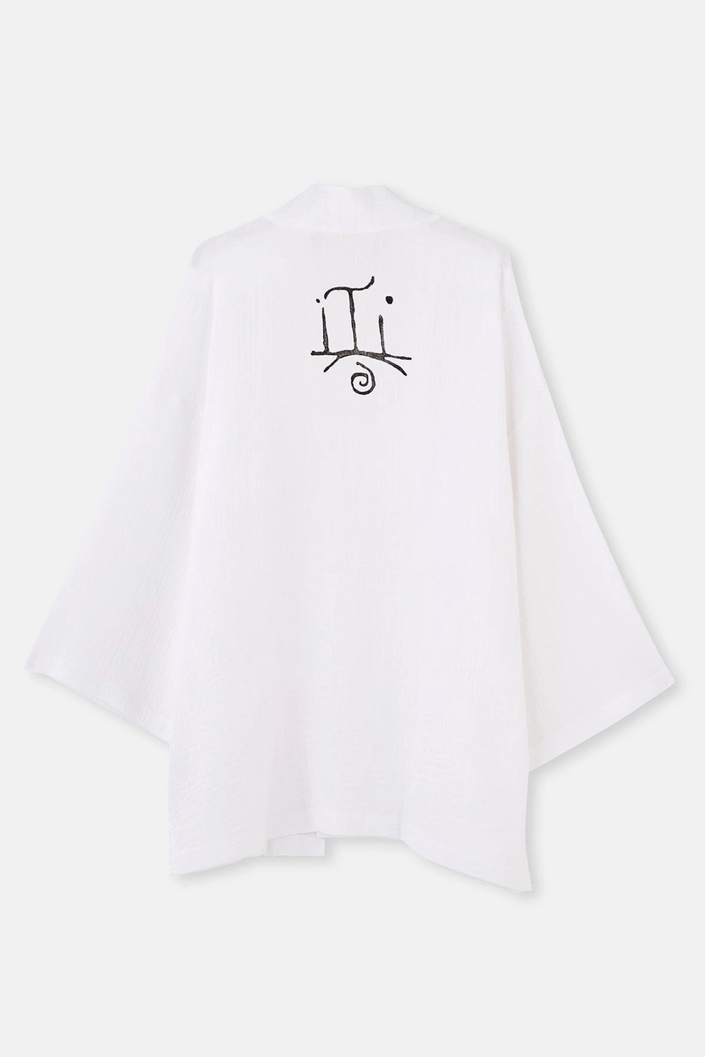 Beyaz Ryder Act - Anatolia Koleksiyonu Kimono