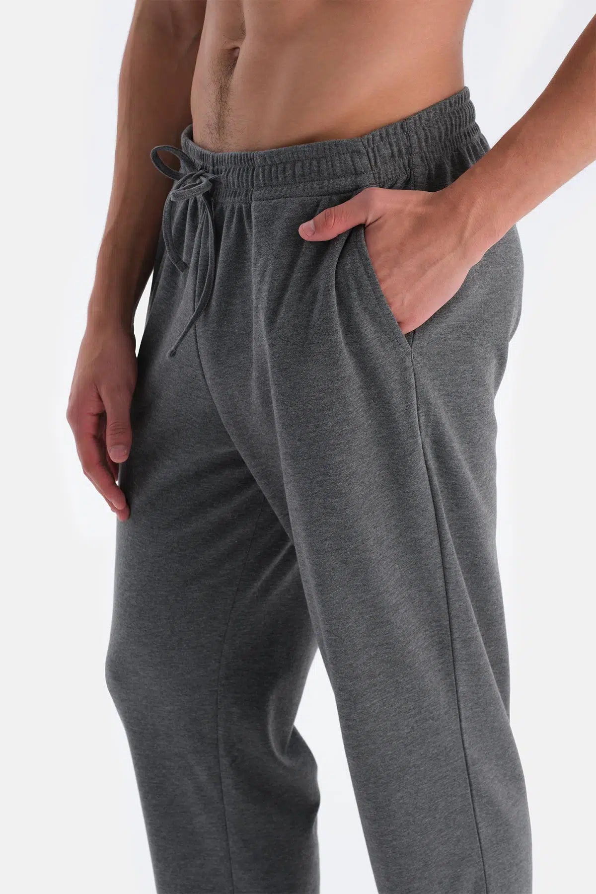 Açık Yeşil V Yaka Uzun Kollu Interlok Pijama Takımı