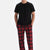 Siyah Erkek O Yaka Pijama Takımı
