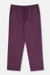 Multicolor Ekose Dokuma Pantolon
