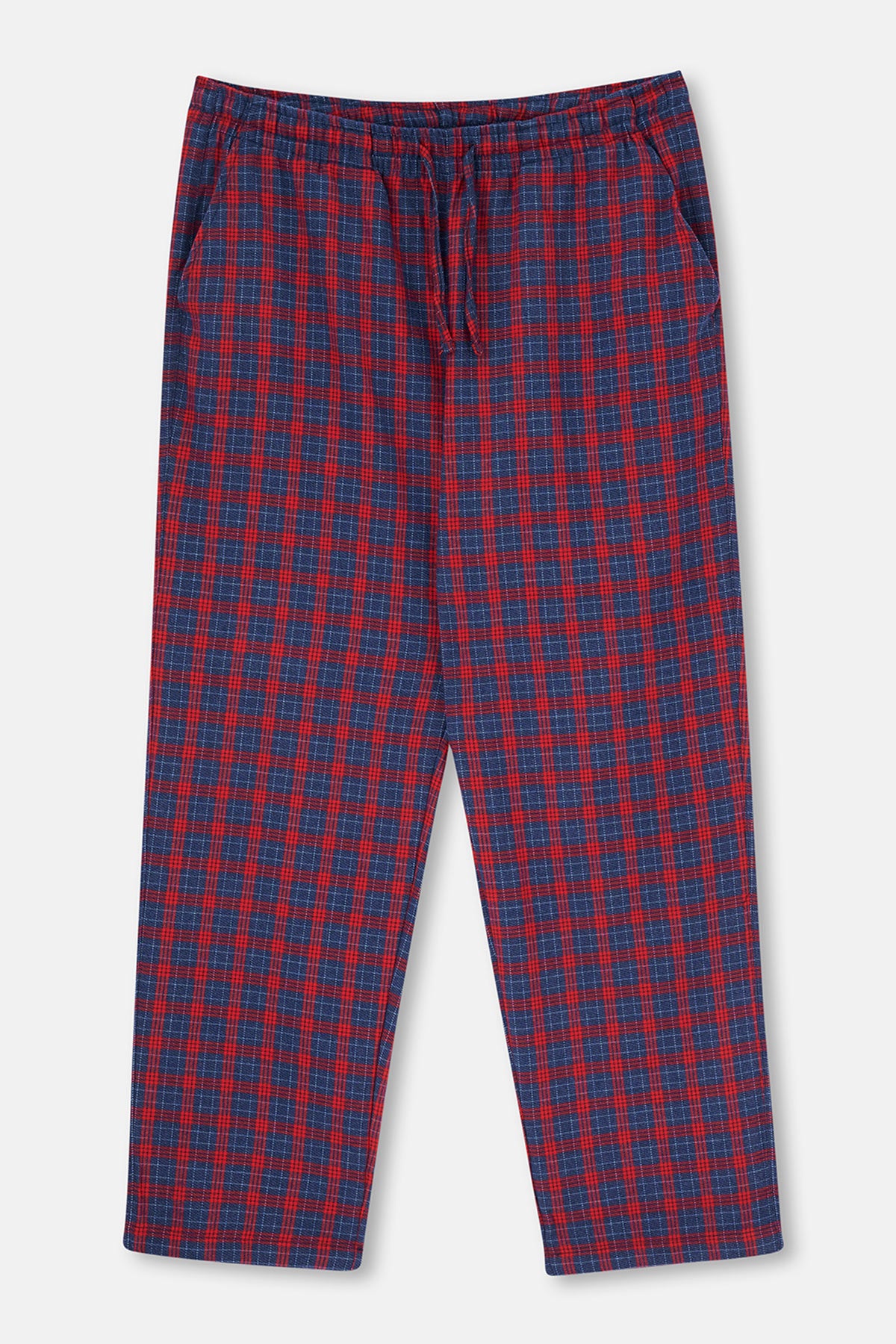 Multicolor Ekose Dokuma Pantolon