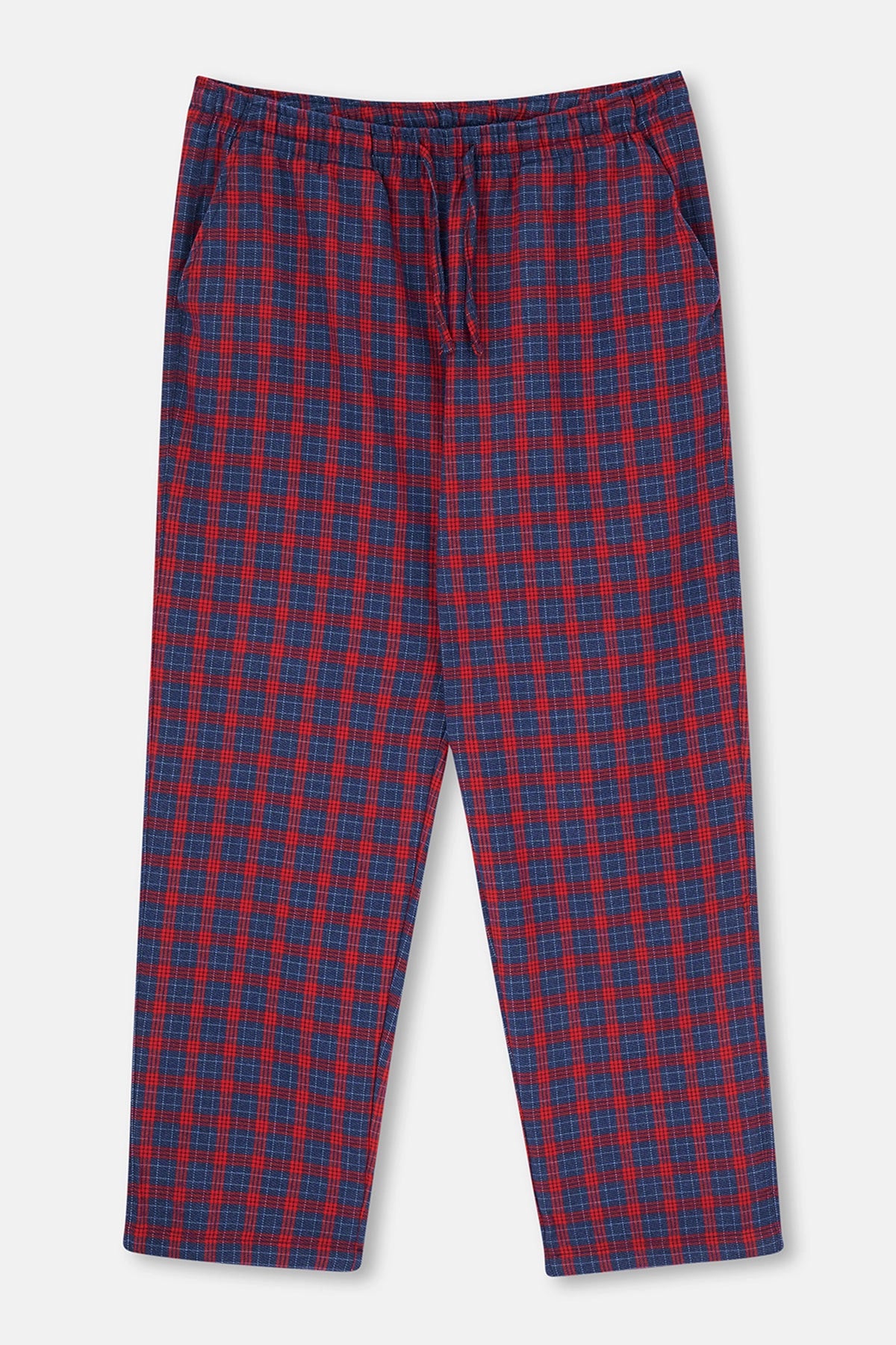 Multicolor Ekose Dokuma Pantolon