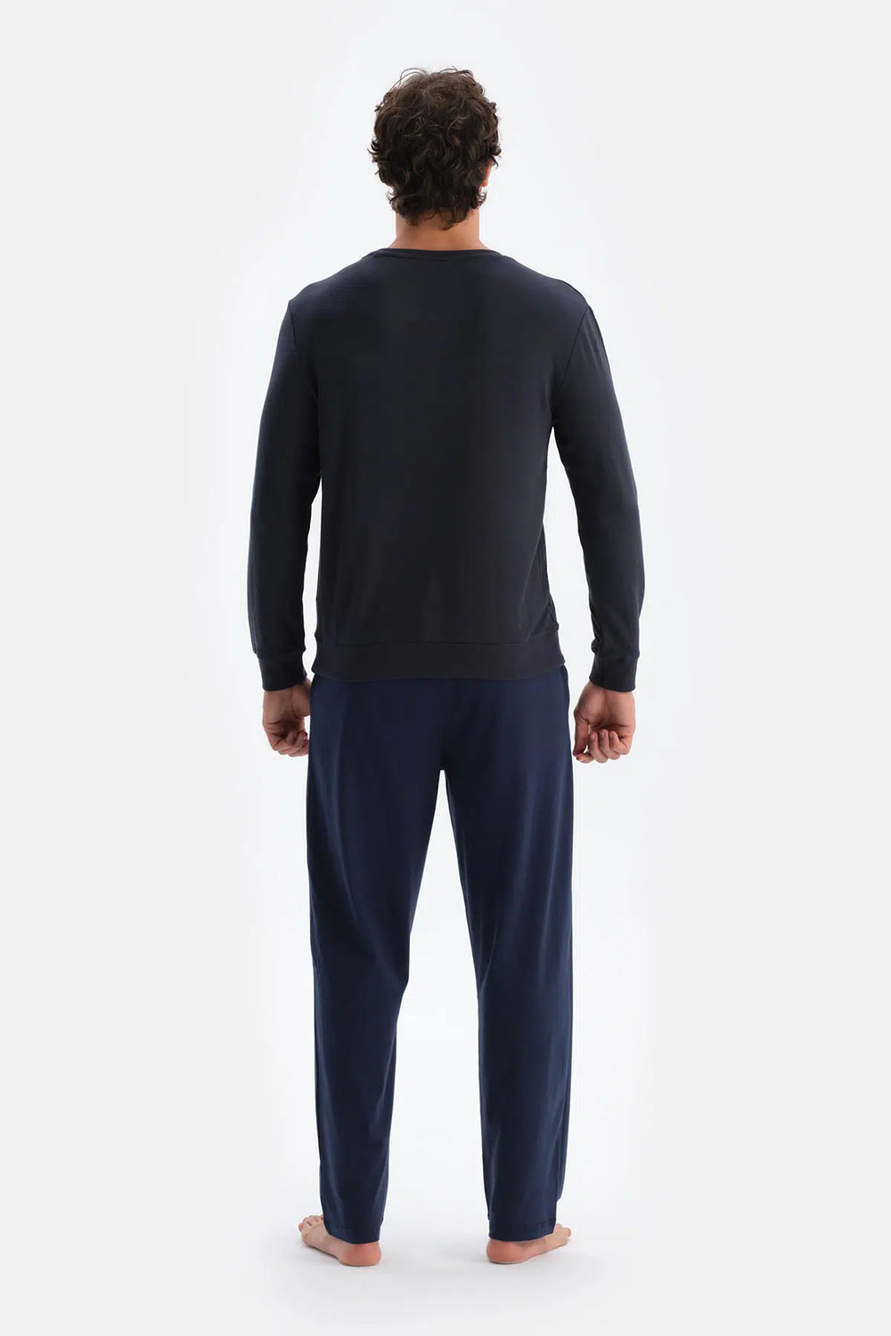 Koyu Indigo Erkek Tek Alt