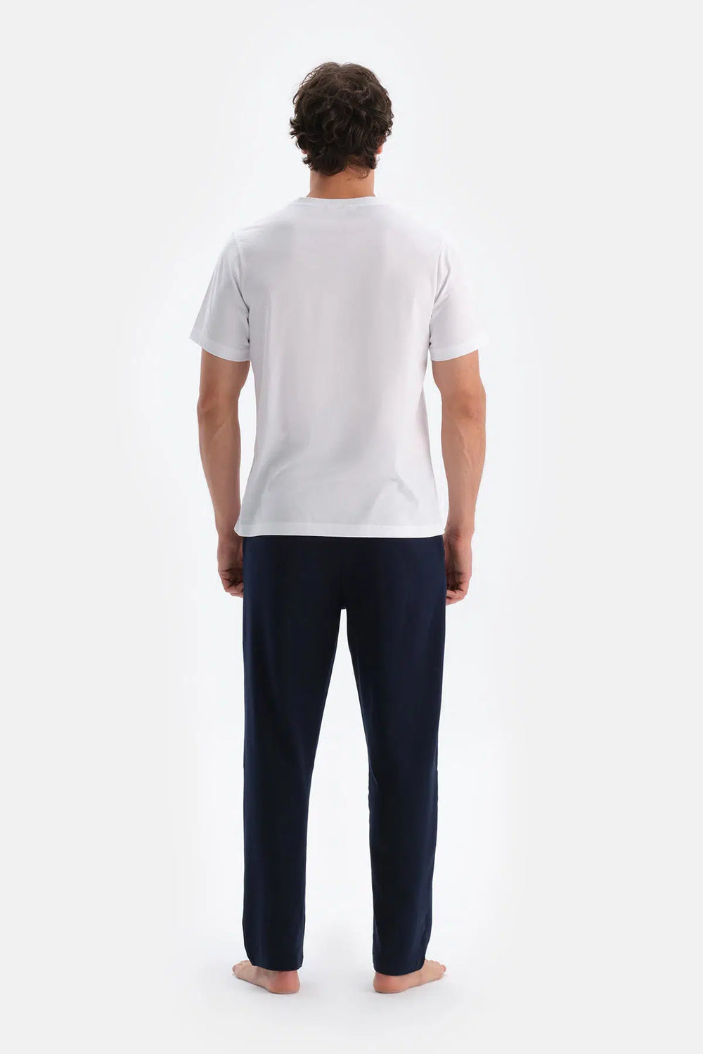 Lacivert Erkek Tek Alt