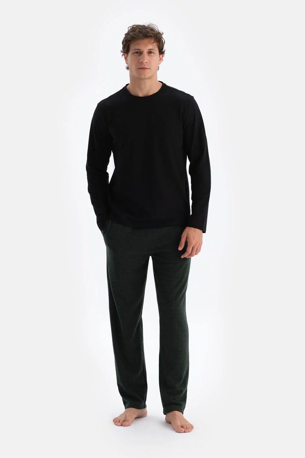 Yeşil Erkek Tek Alt