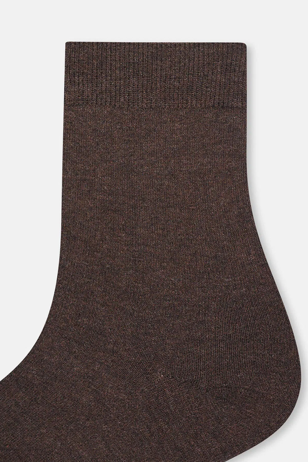 Koyu Kahve Erkek Yünlü Çorap