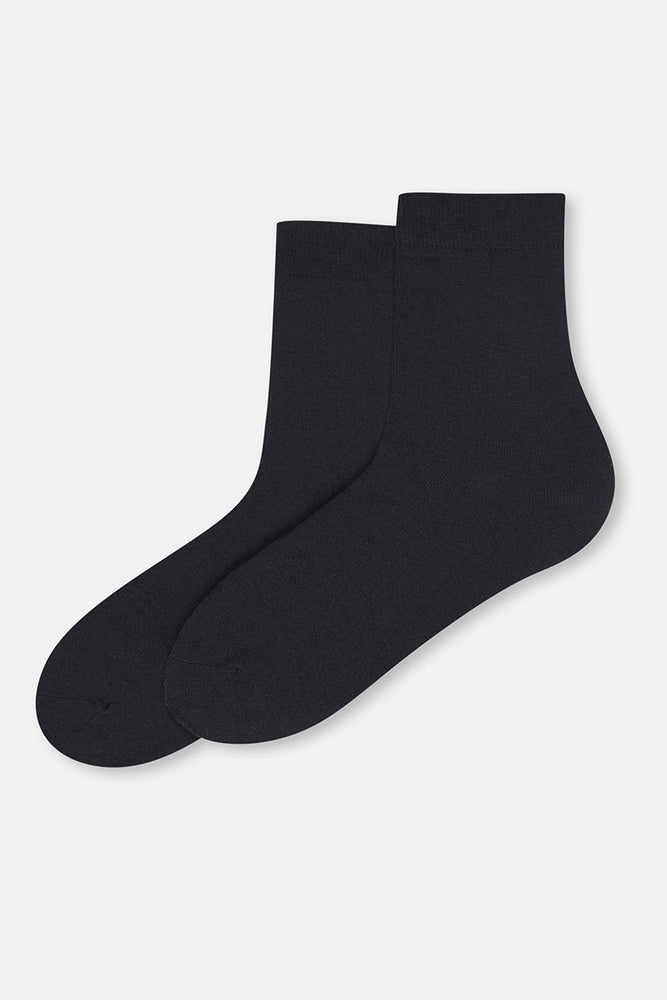 Siyah Erkek Yünlü Çorap