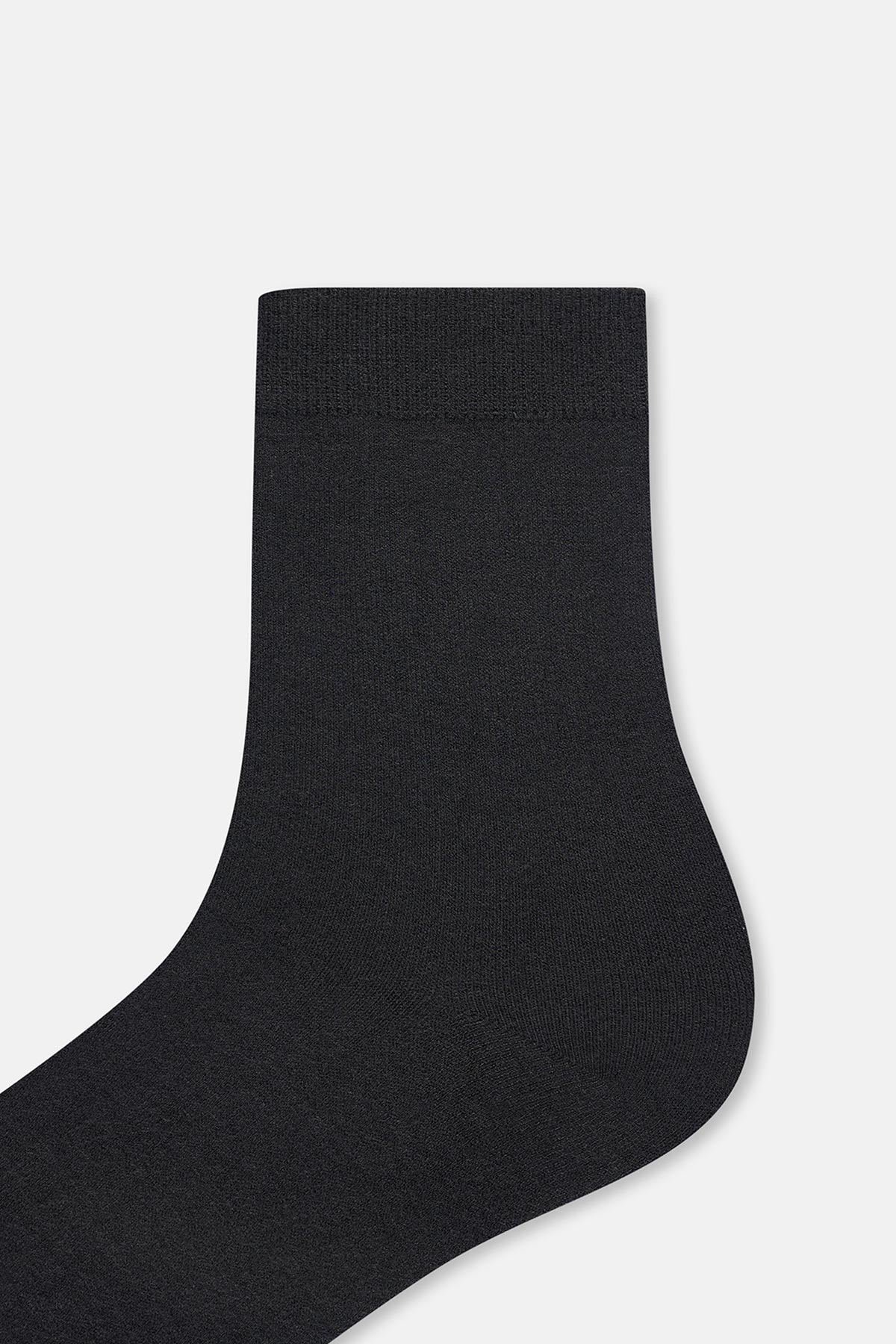 Siyah Erkek Yünlü Çorap