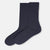 Lacivert Erkek Çizgi Doku Bambu Çorap