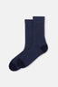 Indigo Erkek Pamuklu Kalın Rıb Dokulu Çorap