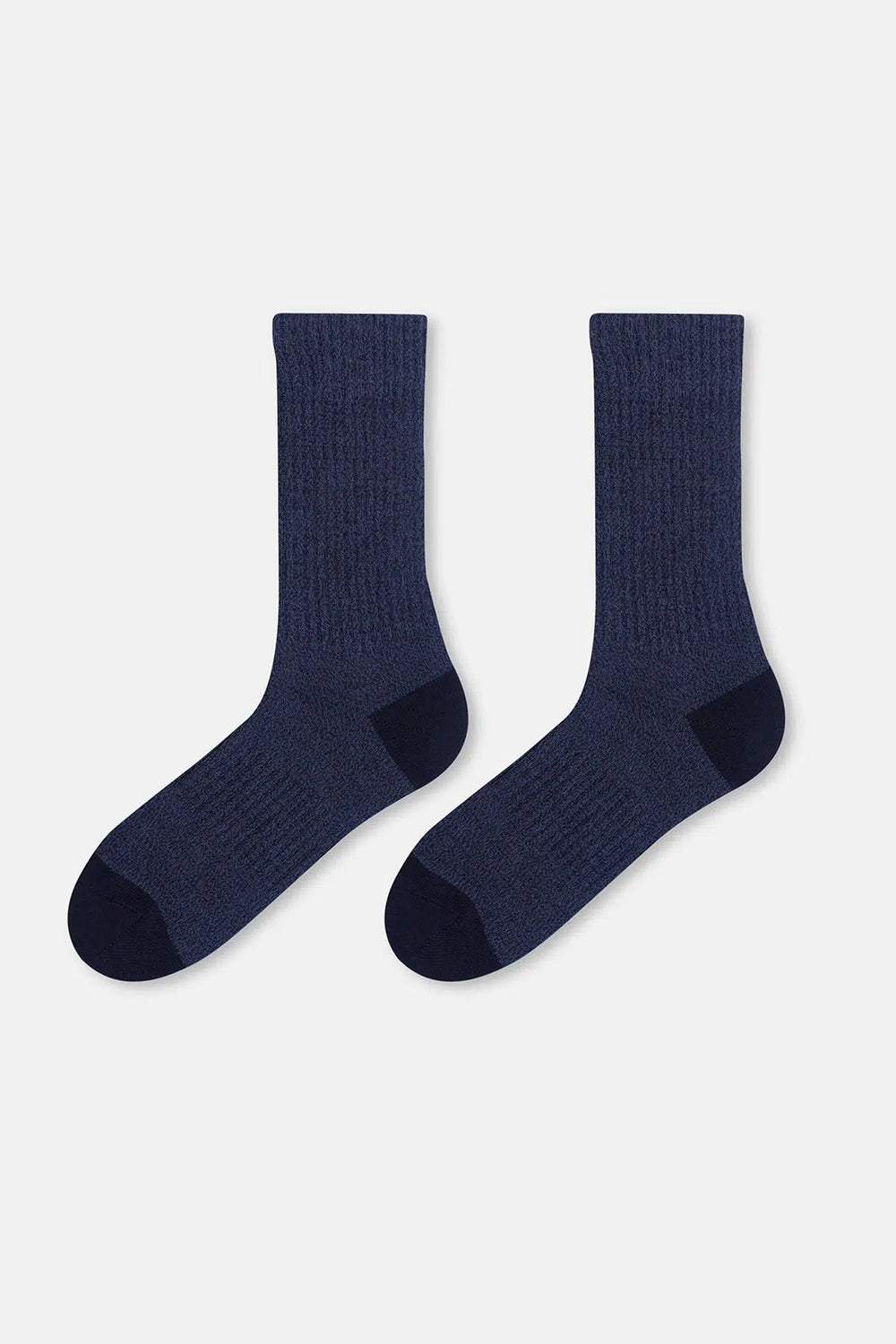 Indigo Erkek Pamuklu Kalın Rıb Dokulu Çorap