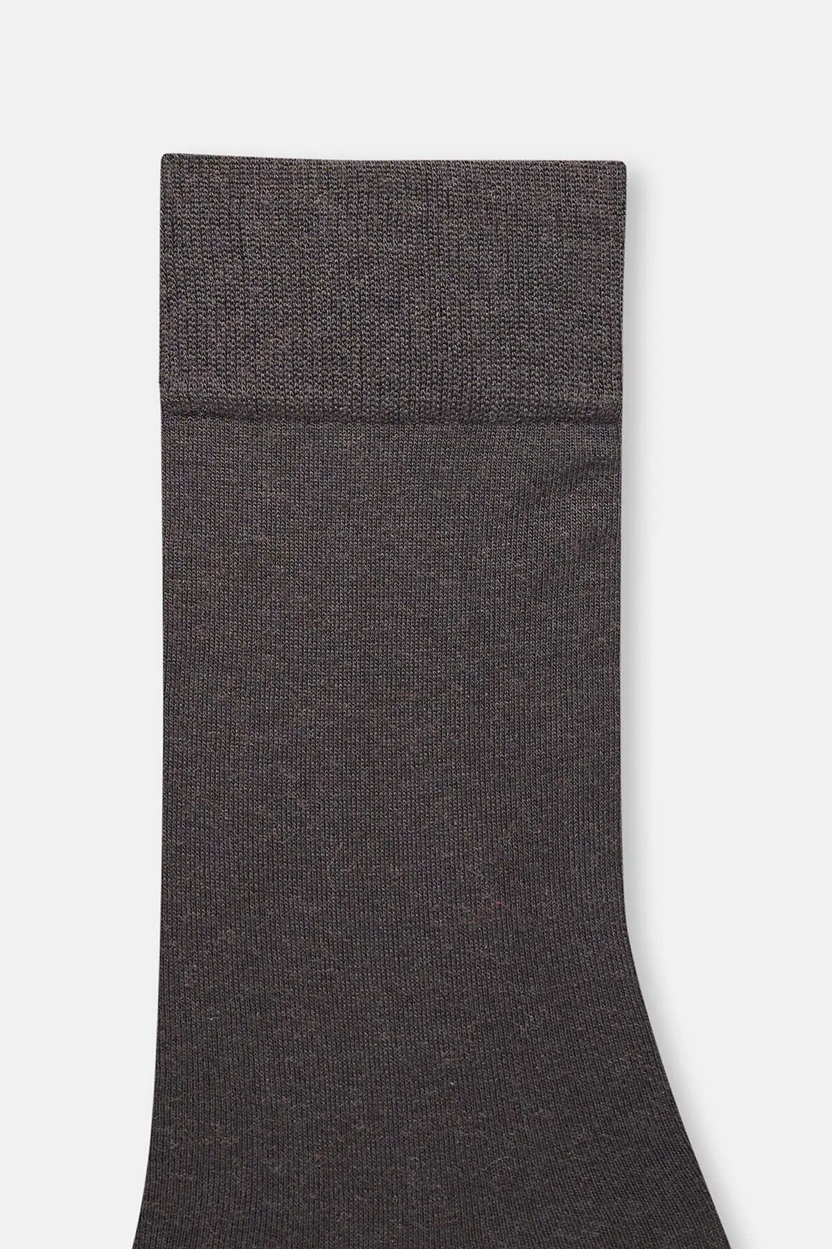 Füme Erkek Basıc Yün Çorap
