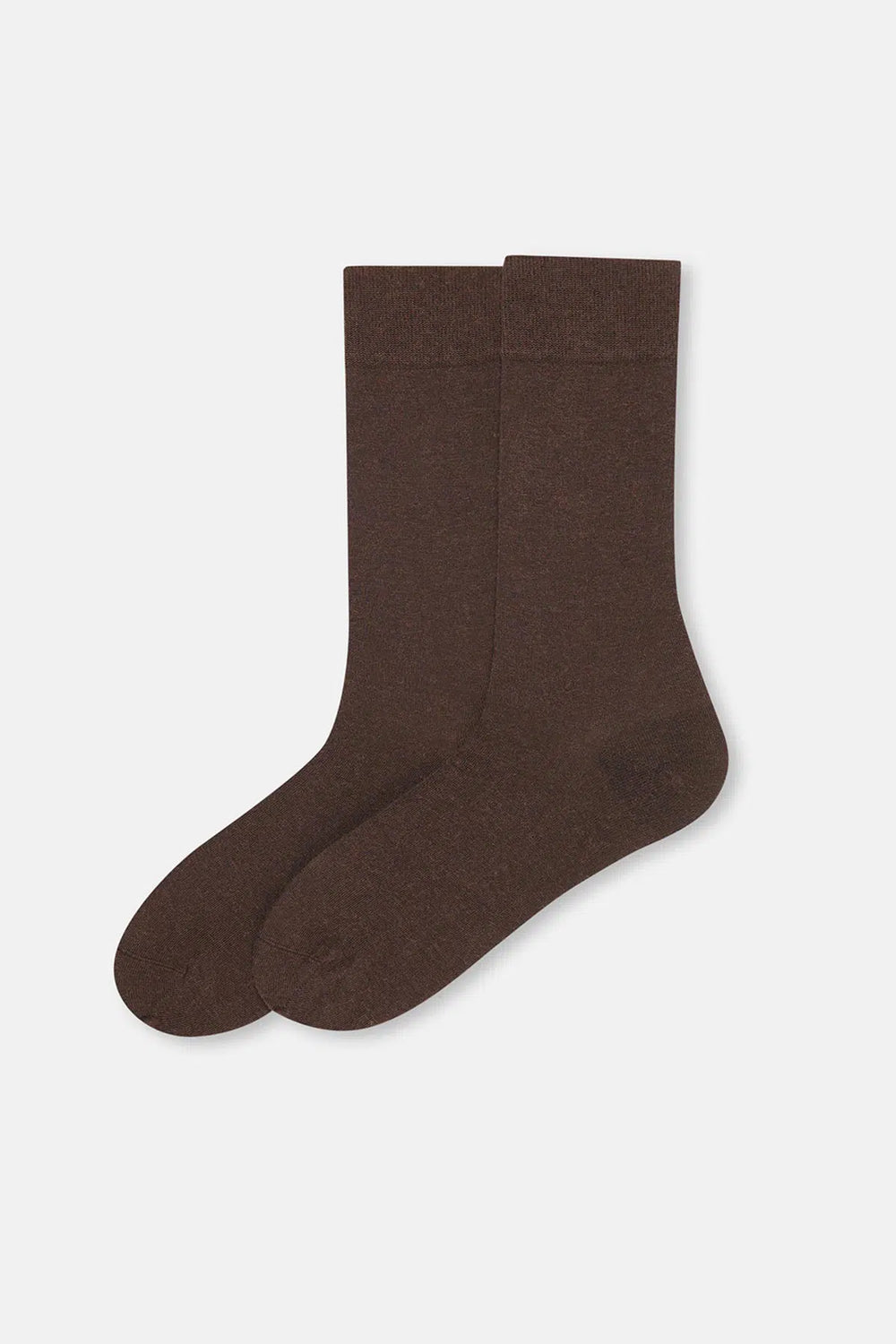 Kahverengi Erkek Basıc Yün Çorap