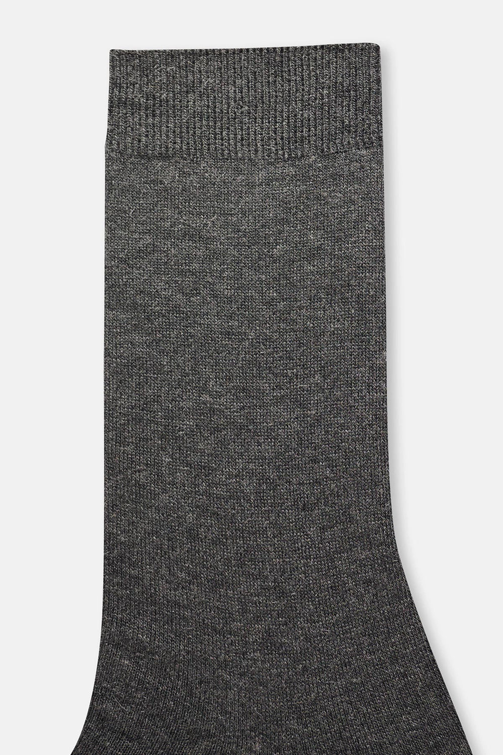 Antrasıt Erkek Basıc Kaşmir Karışımlı Çorap