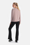 Pudra Kadın Modal Uzun Kollu Tişört