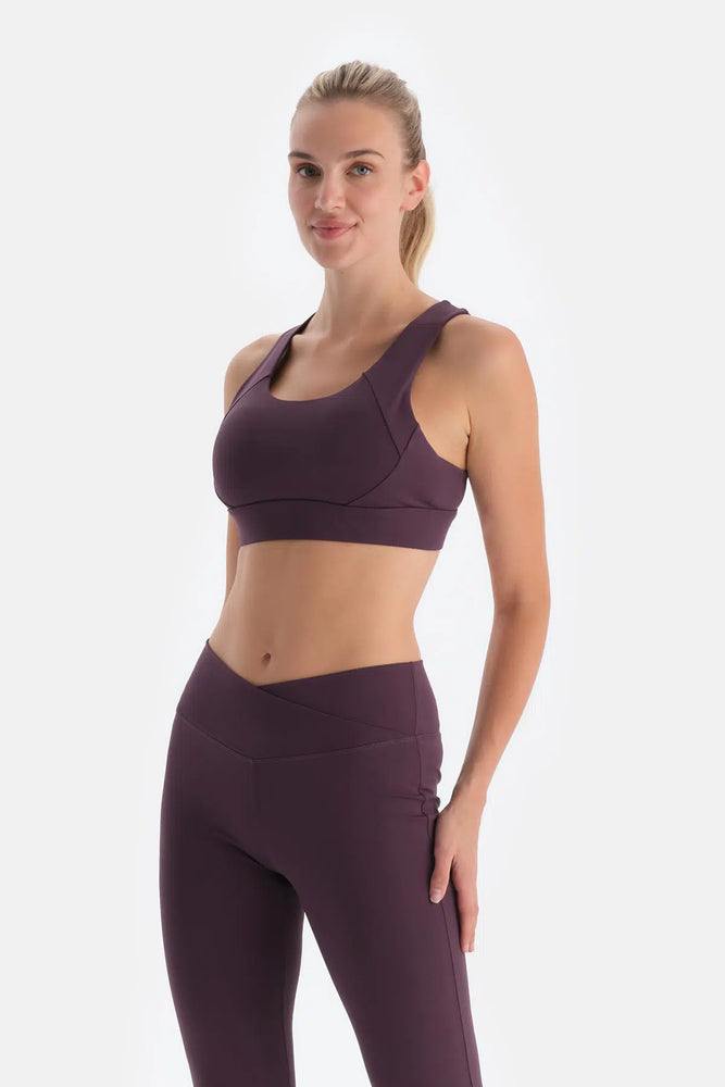 Mürdüm Kadın Çapraz Askı Sporcu Sütyeni