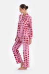 Multicolor Kadın Gömlek Pijama Takımı