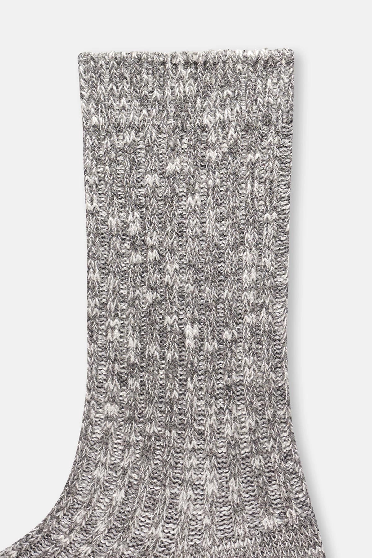 Antrasit Melanj Kadın Pamuklu Kışlık Çorap