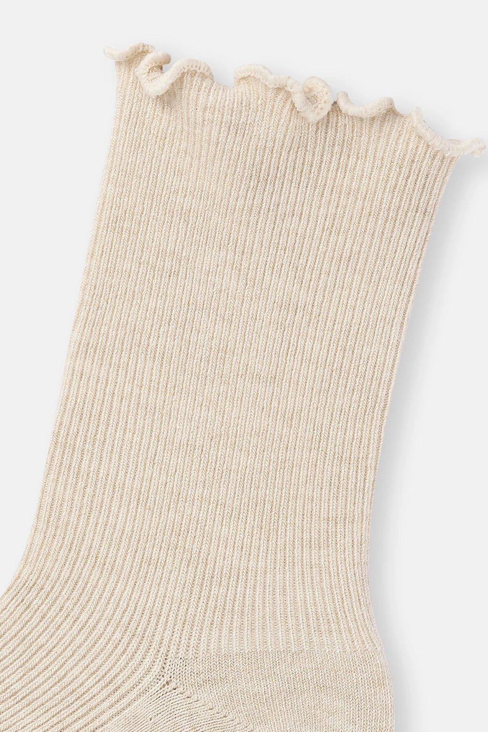 Kar Melanj Kadın Kaşmir Karışımlı Rıb Çorap