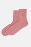 Gül Kurusu Kadın Yün Karışımlı Kalın Rıb Çorap