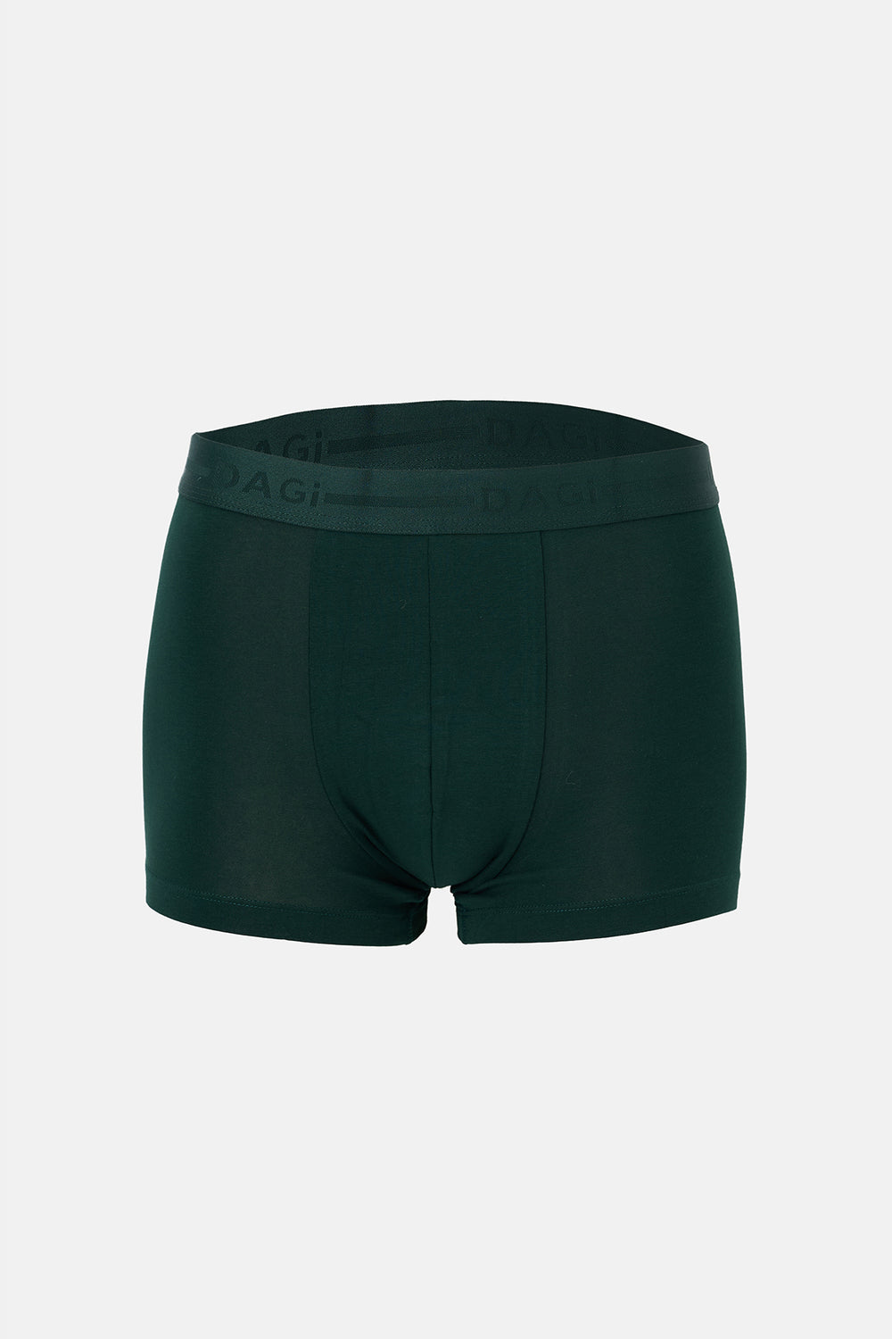 Açık Mavi-Koyu Yeşil 5210 3'lü Desenli Pamuk Boxer
