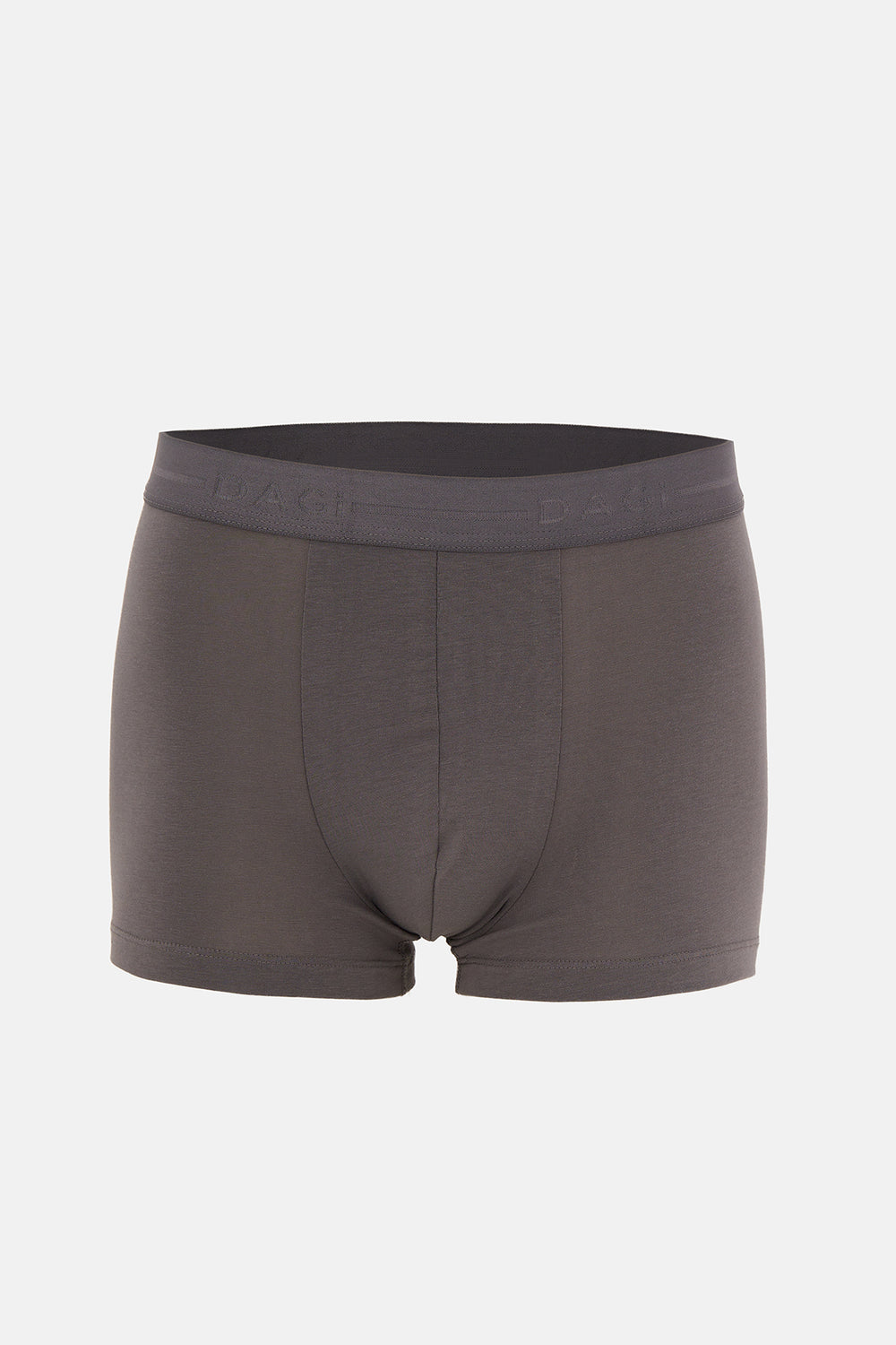 Gri 3'lü Düz Pamuk Boxer
