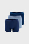 Lacivert-Mavi Düz Micro Modal Boxer