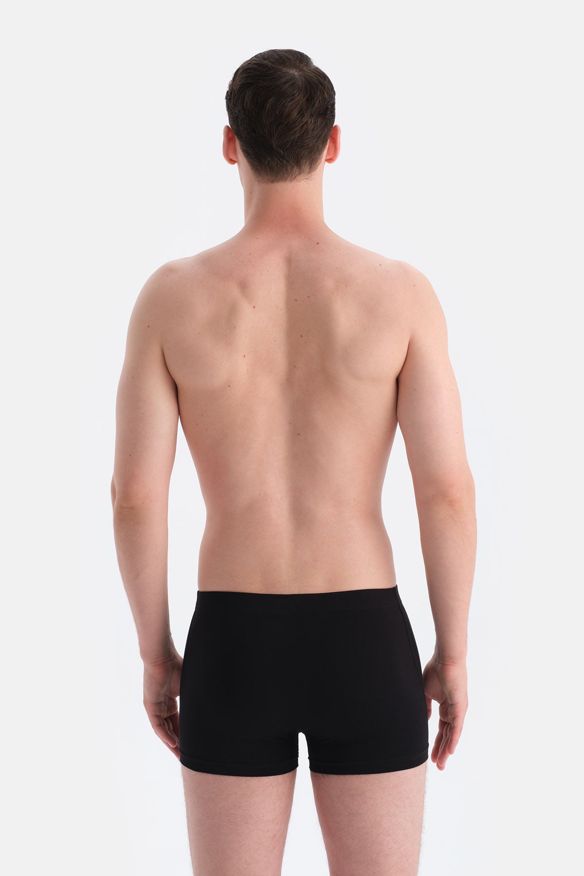 Siyah Düz Micro Modal Boxer