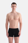 Siyah Düz Micro Modal Boxer
