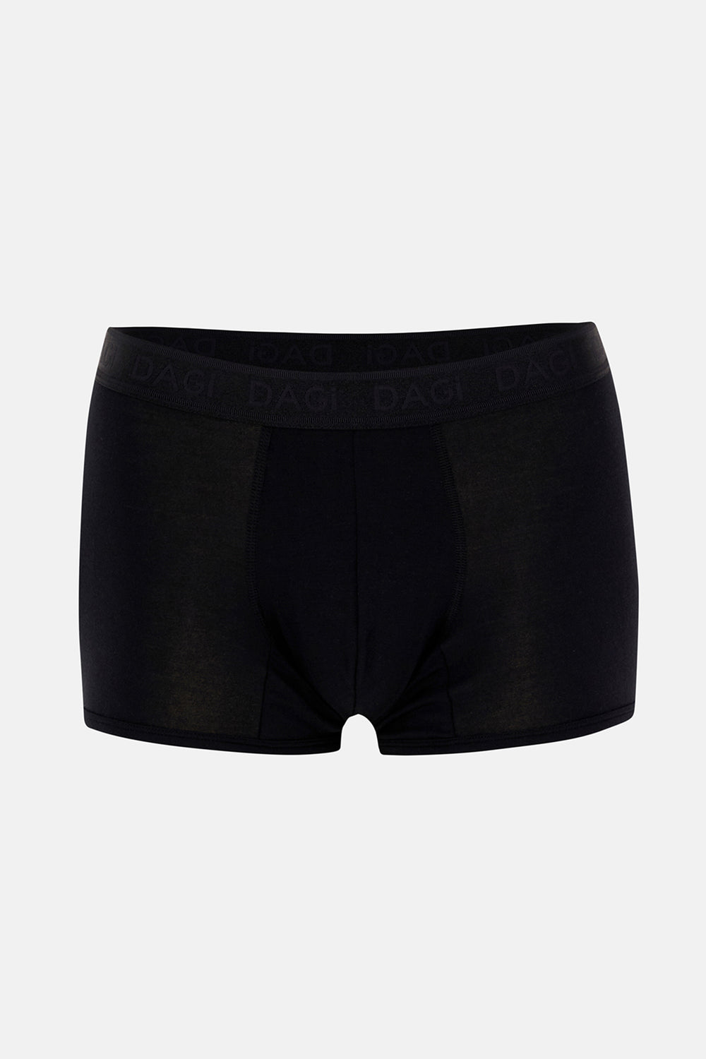 Siyah Travel Düz Micro Modal Boxer