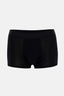 Siyah Travel Düz Micro Modal Boxer