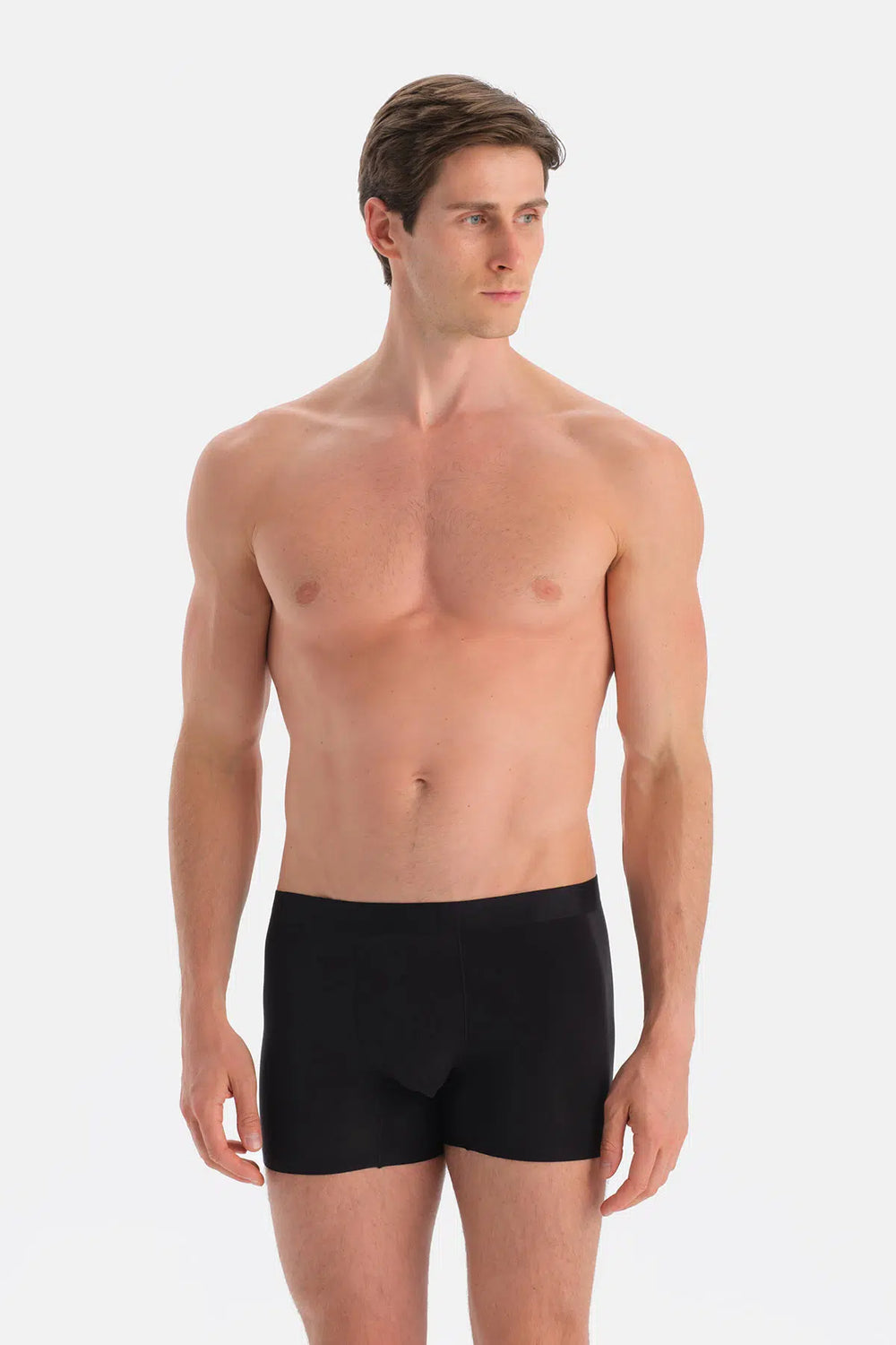 Siyah Düz Micro Modal Boxer