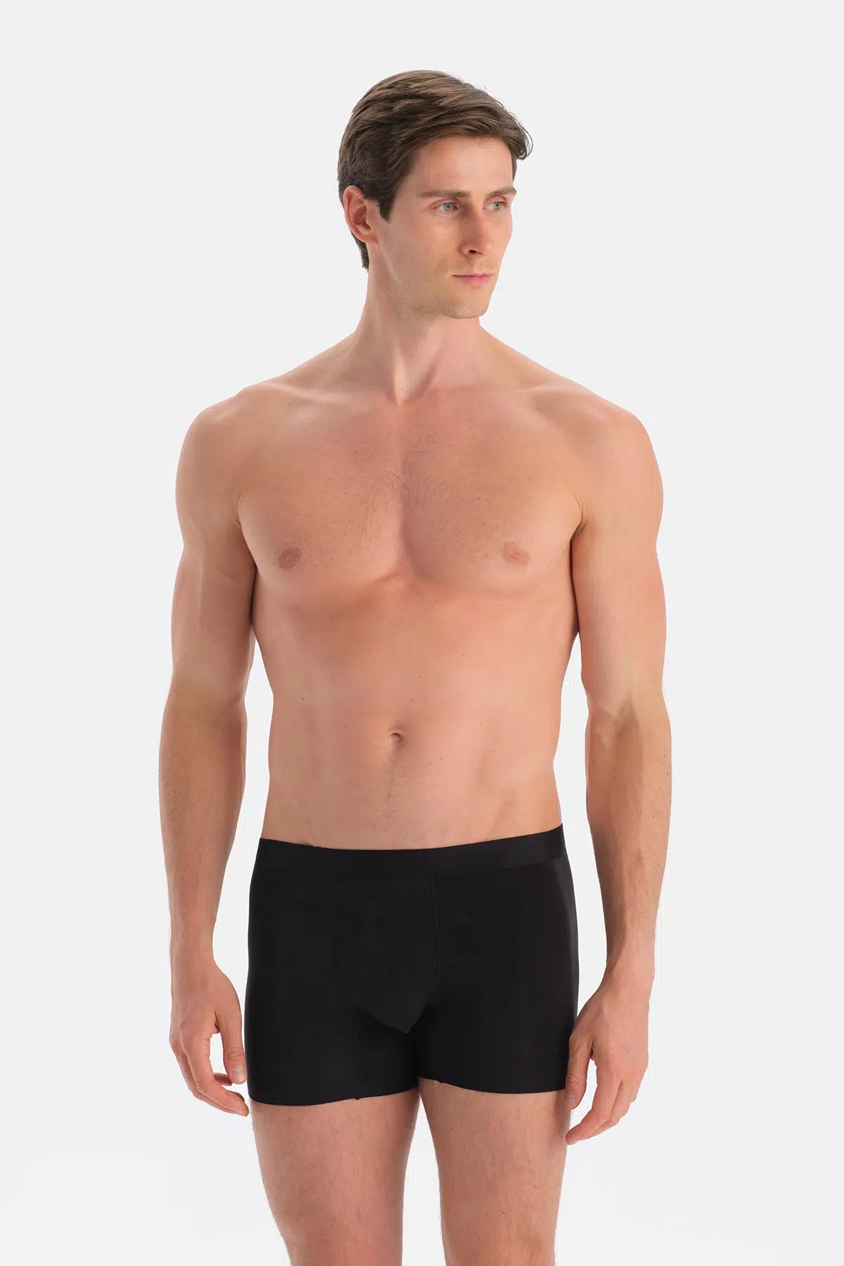 Siyah Düz Micro Modal Boxer