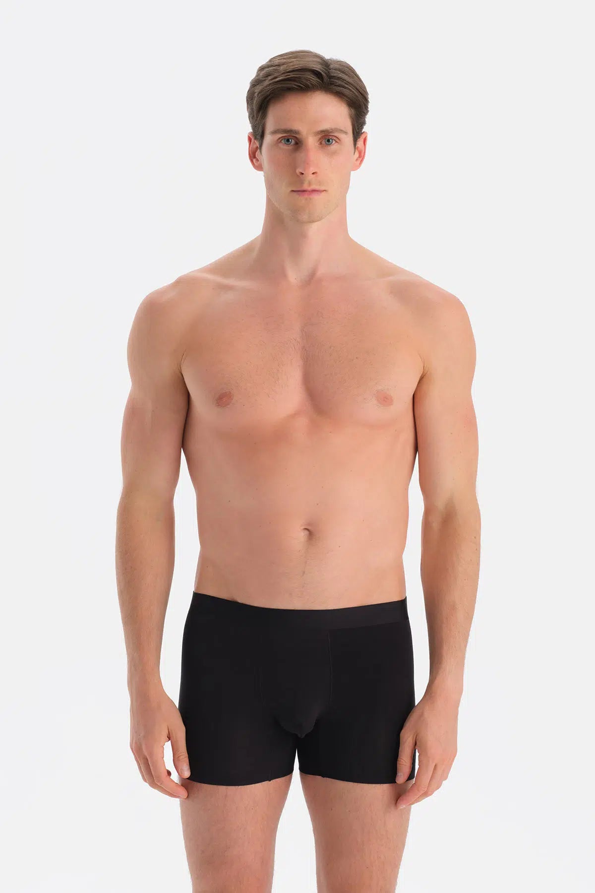 Siyah Düz Micro Modal Boxer