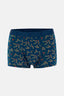 Koyu Indigo 4210 Desenli Micro Modal Boxer