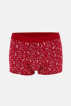 Kırmızı-Mavi 4210 3'lü Desenli Micro Modal Boxer