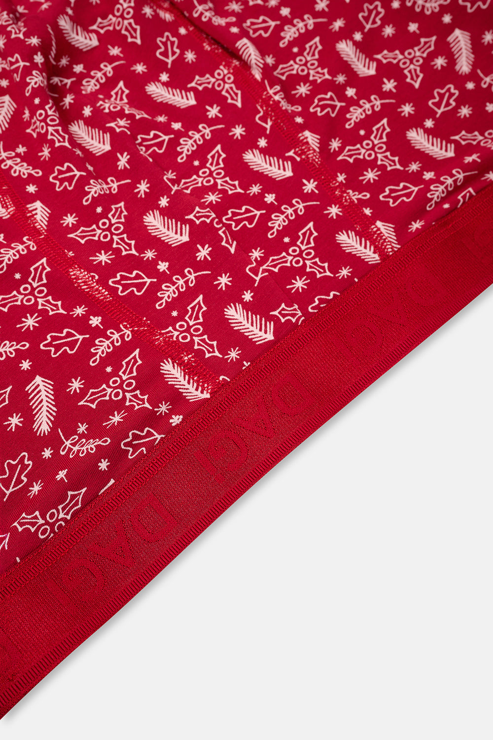 Kırmızı-Mavi 4210 3'lü Desenli Micro Modal Boxer