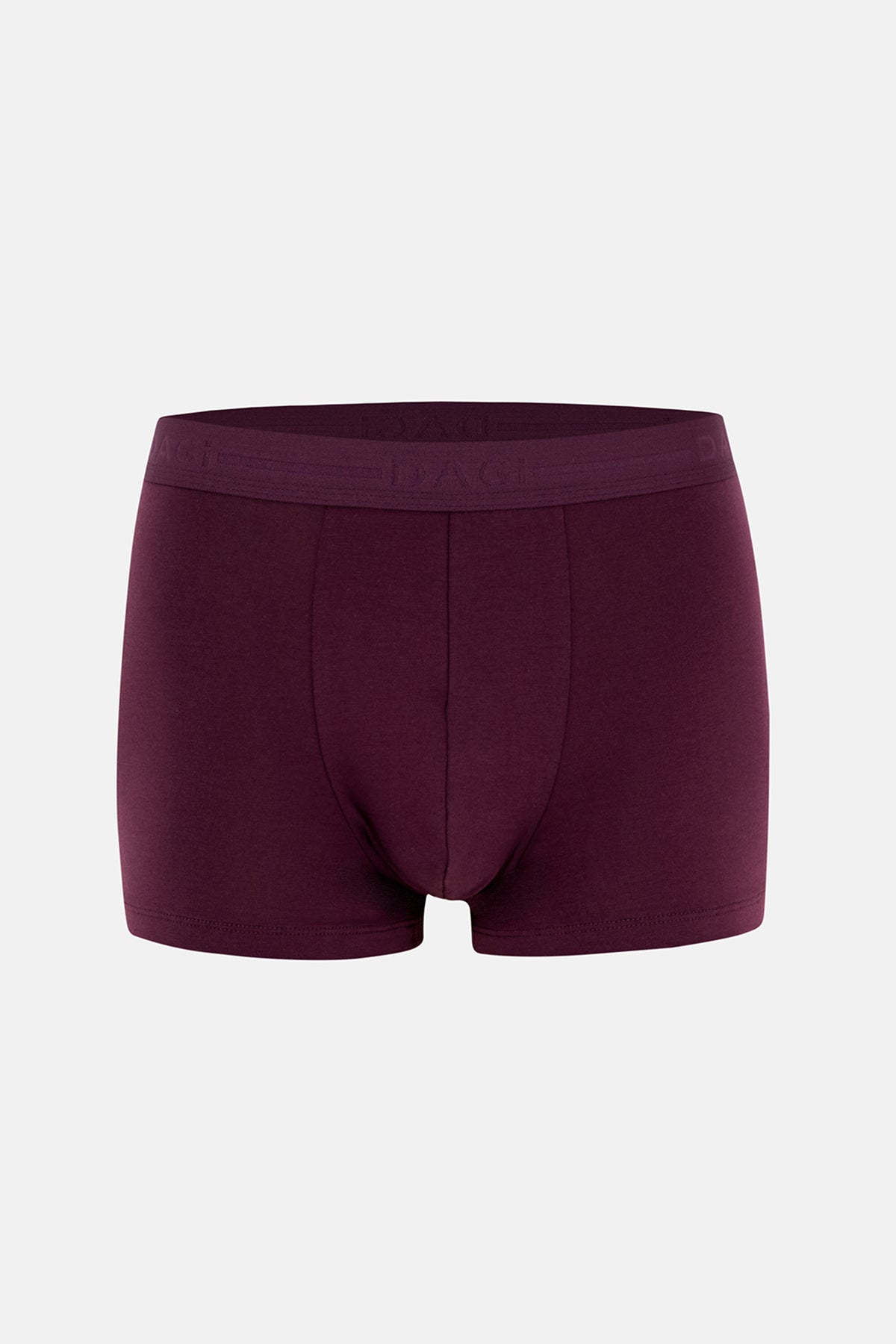 Mürdüm 2'li Desenli Pamuk Boxer