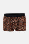 Kahverengi 4210 Desenli Micro Modal Boxer