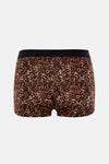 Kahverengi 4210 Desenli Micro Modal Boxer