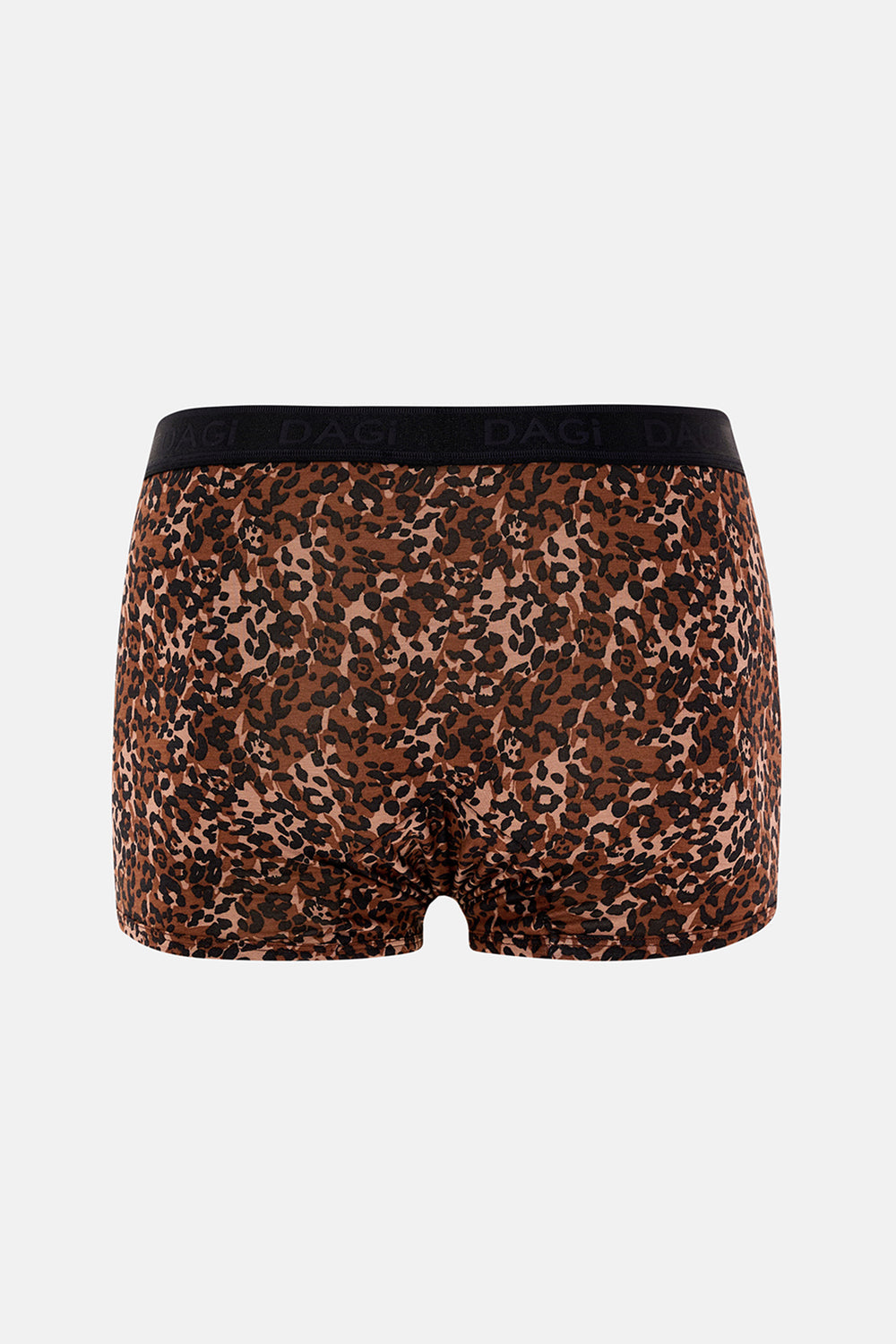 Kahverengi 4210 Desenli Micro Modal Boxer