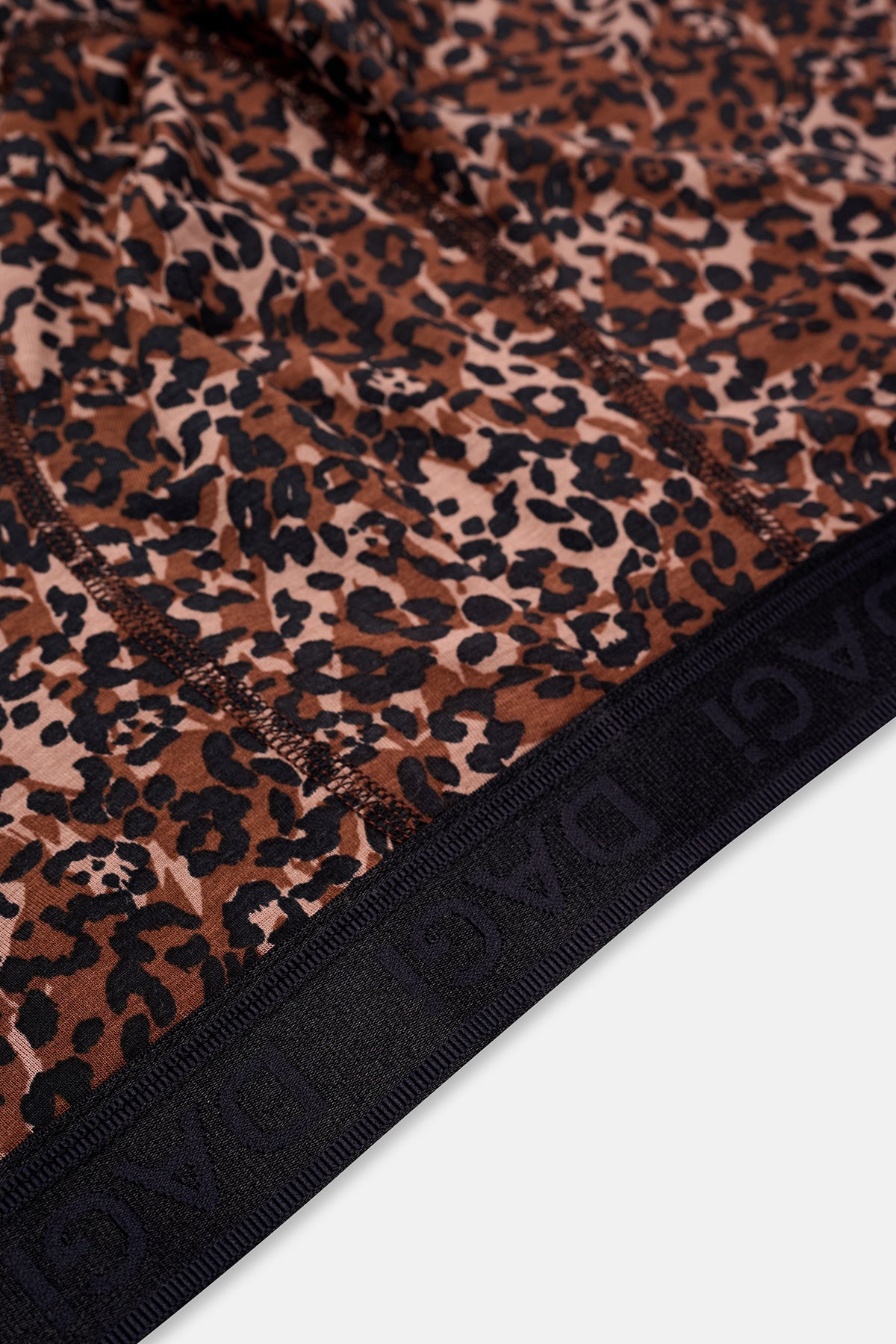 Kahverengi 4210 Desenli Micro Modal Boxer