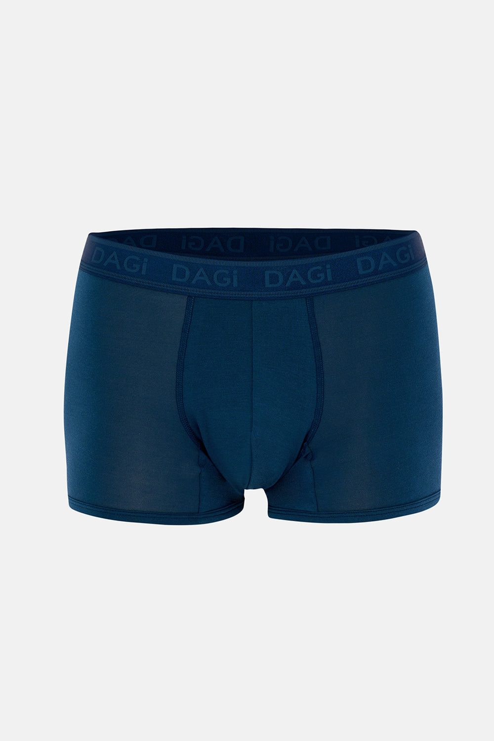 Hardal-Koyu Mavi 4210 3'lü Desenli Micro Modal Boxer