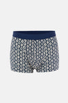 Lacivert 5210 3'lü Desenli Pamuk Boxer